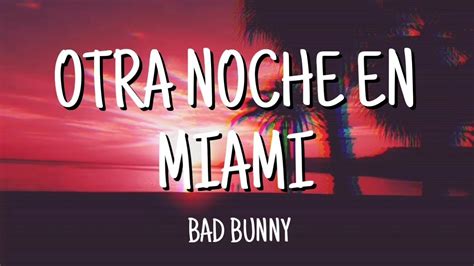 bad bunny miami lyrics.